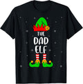 The Dad Elf - Christmas Father Xmas Holiday T-Shirt