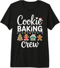 Cookie Baking Crew Christmas Bakers Holiday Family Fun Premium Tri-Blend T-Shirt