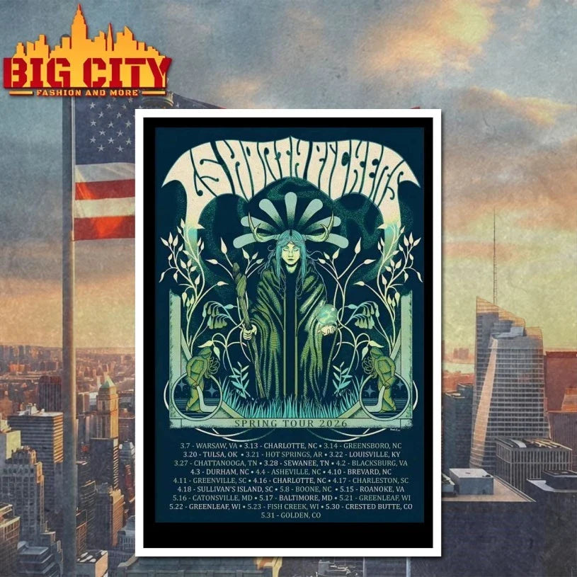 65 North Pickers 2026 Spring Tour Poster Unisex