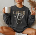 Custom Pet Photo Shirt, Personalized Dog Sweatshirt, Custom Pet Hoodie, Pet Portrait Tee, Dog Mom Gift, Cat Mom Gift