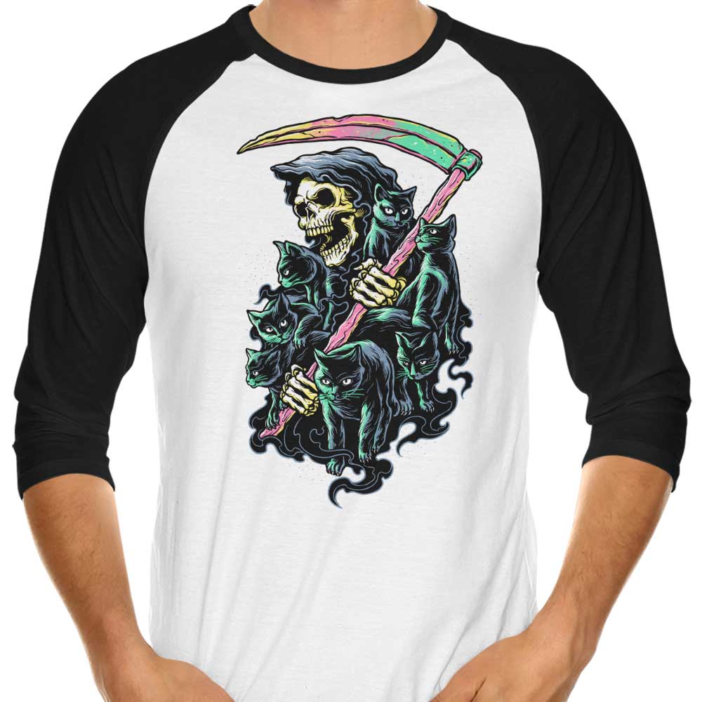 7 Deadly Cats - 3/4 Sleeve Raglan