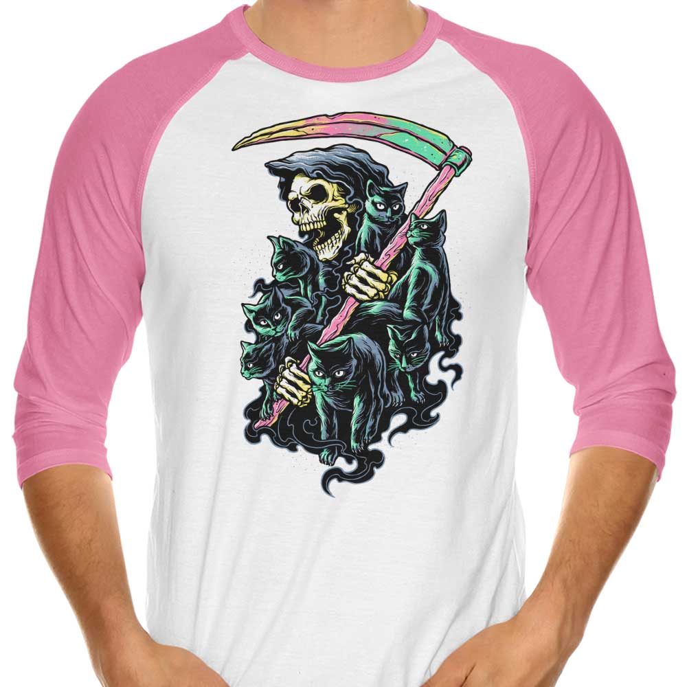 7 Deadly Cats - 3/4 Sleeve Raglan