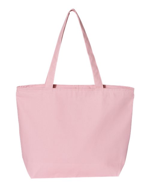Q-Tees 25L Zippered Tote