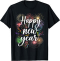 Happy New Year 2026 Firework Family Matching Men Women Kid T-Shirt