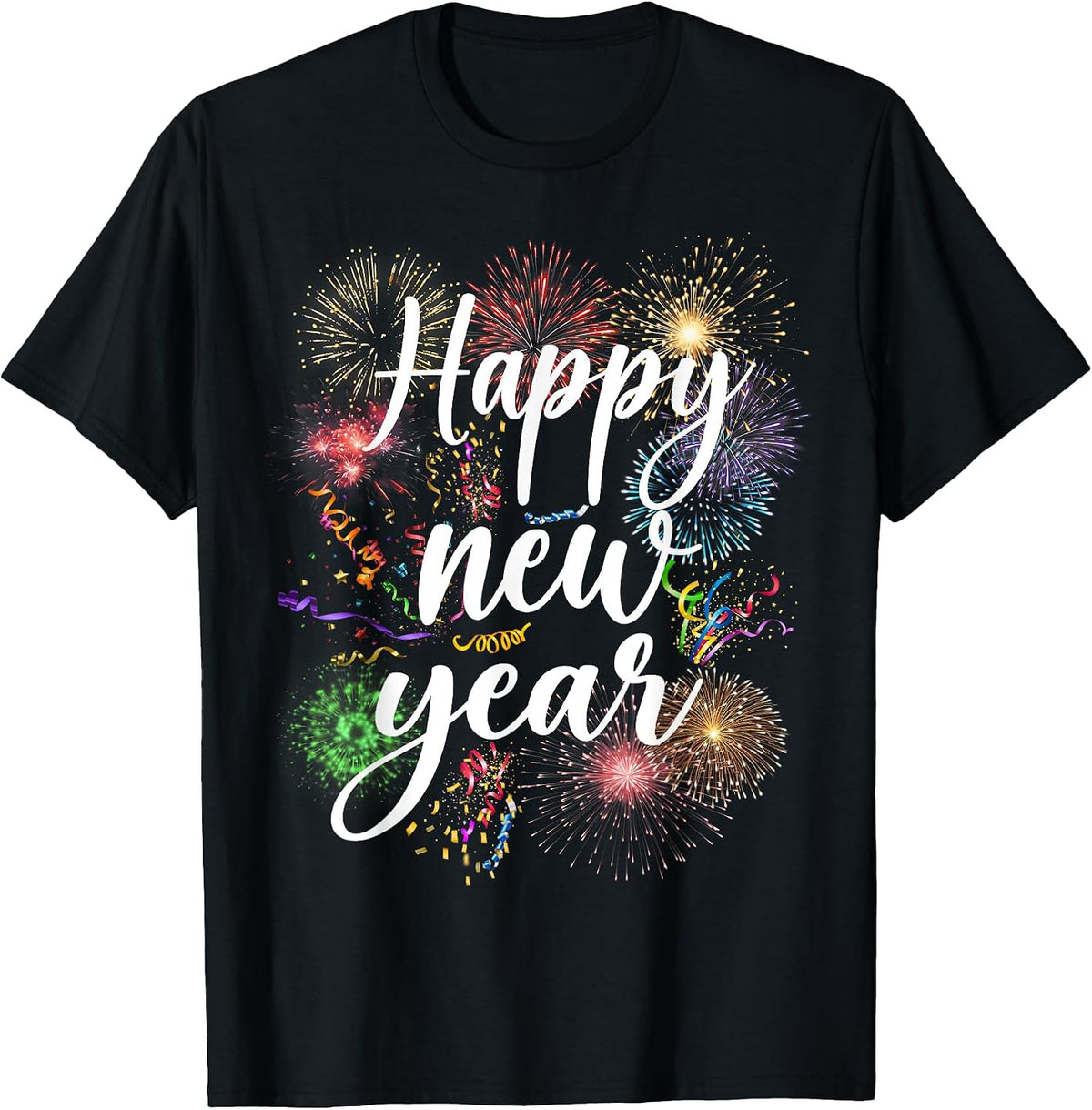 Happy New Year 2026 Firework Family Matching Men Women Kid T-Shirt