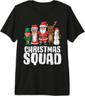 Christmas Squad Santa Elf Xmas Family Kids Boys Girls Women Premium Tri-Blend T-Shirt