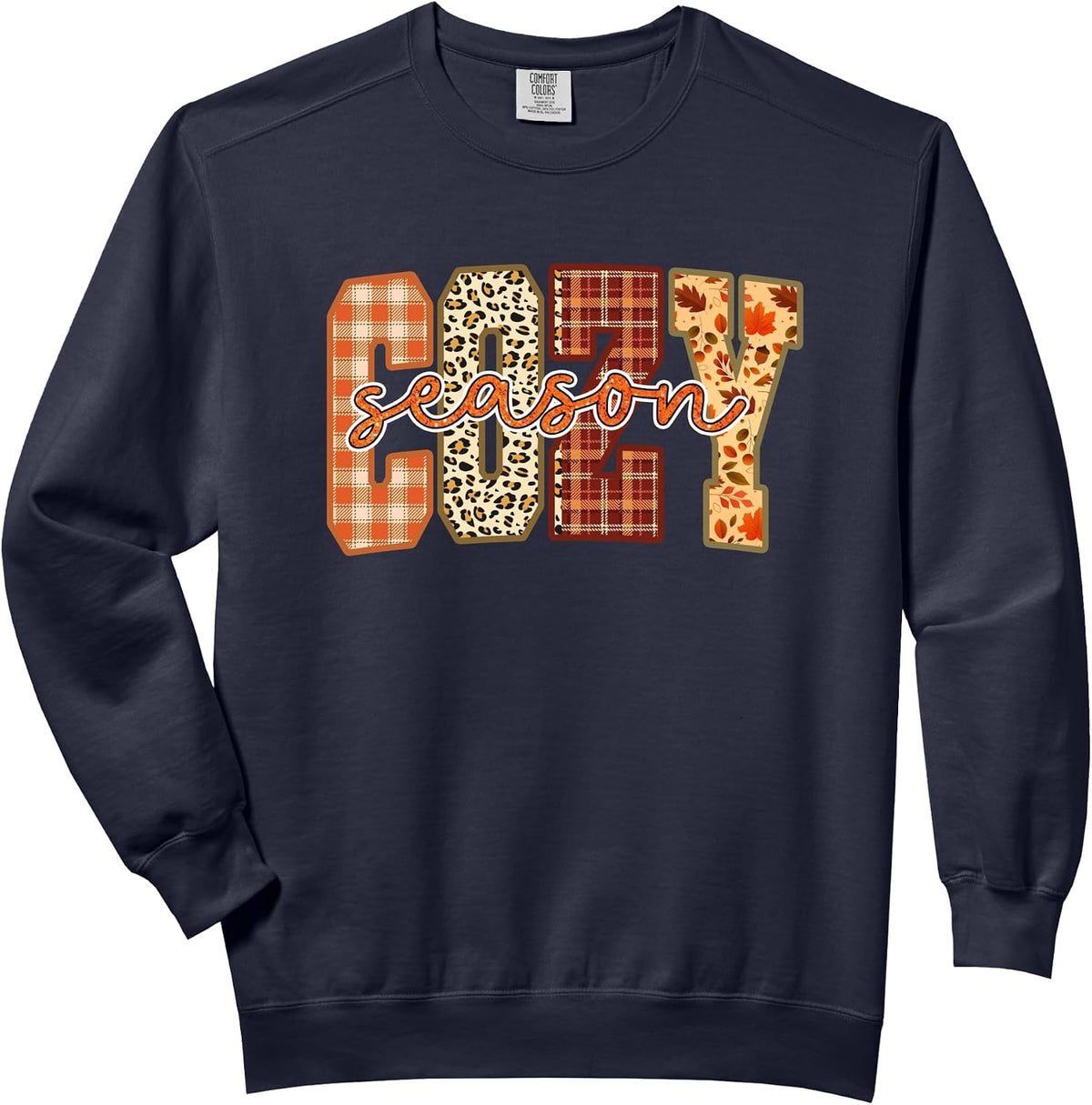 Cozy Season Comfort Colors Adult Sweatshirt