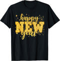 Happy New Year Fireworks Party Celebration 2027 Men Women T-Shirt