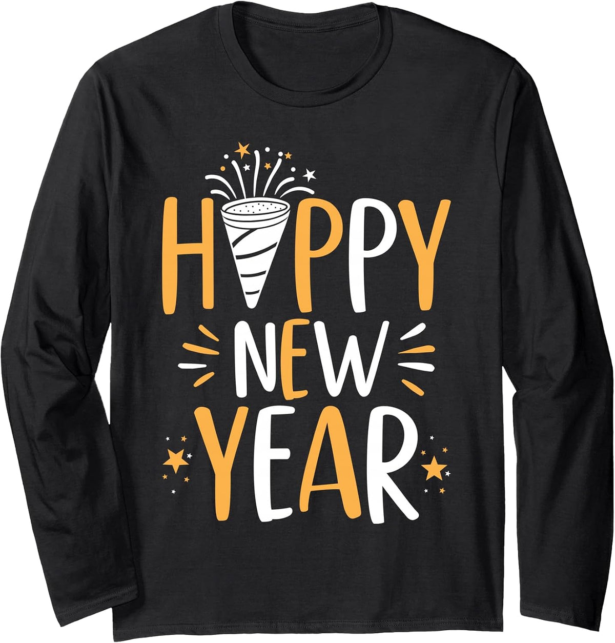 Happy New Year Matching Family Fireworks New Years Countdown Long Sleeve T-Shirt