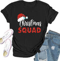 Christmas Shirts for Women Christmas Crew T-Shirt