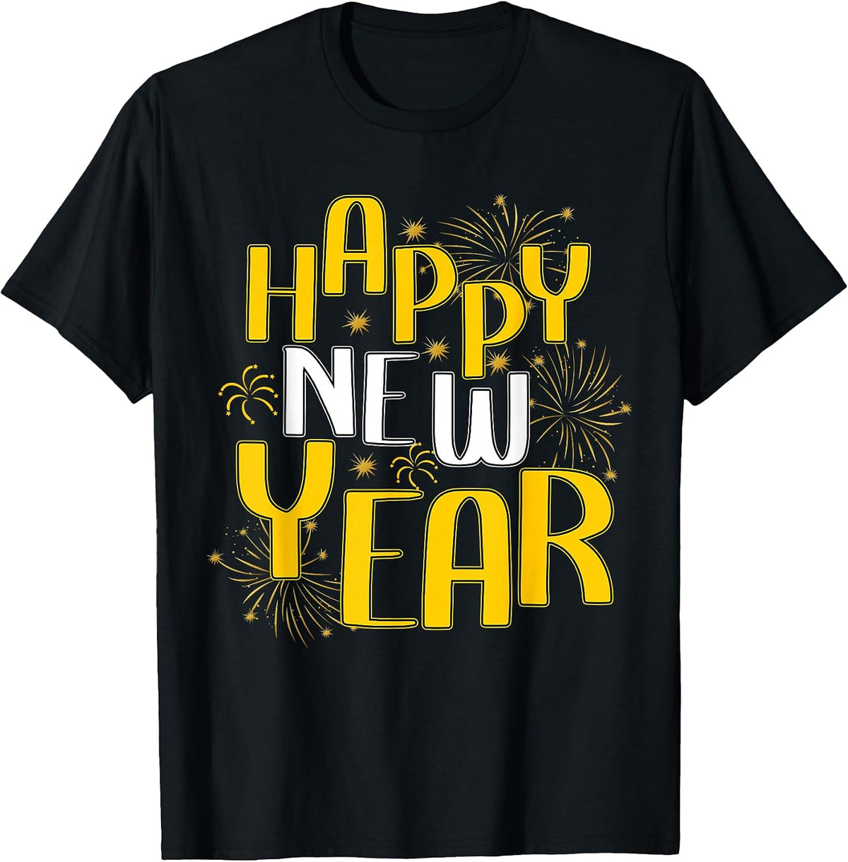 Happy New Year Family Matching New Years Eve Party T-Shirt