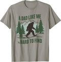 Cool Sasquatch Men for Fathers Day Funny Bigfoot T-Shirt