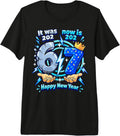 Happy New Year 2027 67 Six Seven Countdown Lightning Crown Premium Tri-Blend T-Shirt