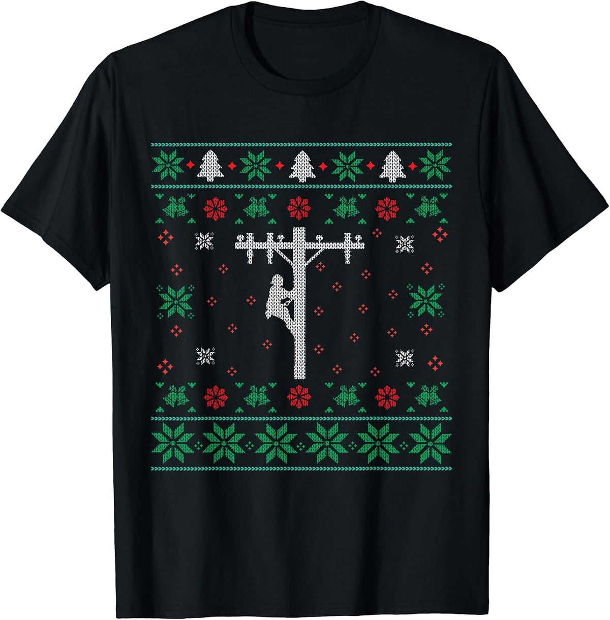 Christmas Sweatshirt Lineman Ugly Christmas Gifts