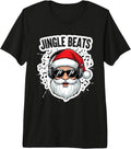 Jingle Beats Music Lover Creator Christmas Musician Santa Premium Tri-Blend T-Shirt