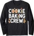 Baking Crew Cookie Baking Christmas Party Home Bakers Squad Long Sleeve T-Shirt
