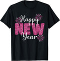 Happy New Year Matching Family New Year Countdown Fireworks T-Shirt