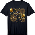 Happy New Year Eve Party 2026 Family Matching Costume Performance T-Shirt