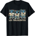 Los Tralaleritos Christmas Lights - Funny Brainrot Meme T-Shirt