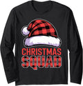 Christmas Squad Holiday Lovers Fun Festive Winter Apparel Long Sleeve T-Shirt