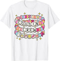 Cousin Crew Family Matching T-Shirt for Boys Girls Kids Tees T Shirts