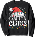 CRAFTMA Claus Funny Xmas Christmas Grandma Holiday Style Sweatshirt