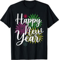 Happy New Year Fireworks Family Matching New Year Eve Party T-Shirt