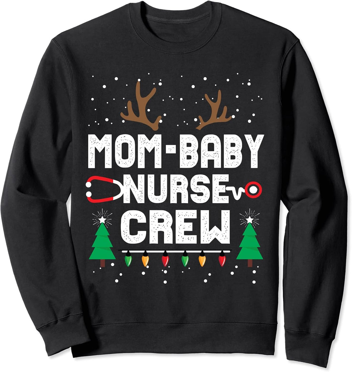 Mom Baby Nurse Christmas Shirt -VENKY DESIGNS