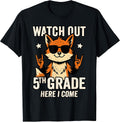 Watch Out Fifth Grade Here I Come Fox 5th Grader 2026 2027 T-Shirt