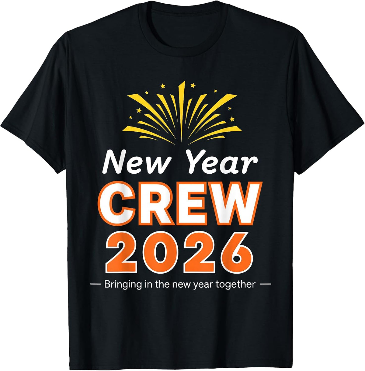 New Year Crew 2026, Family Matching Happy New Year 2026 T-Shirt