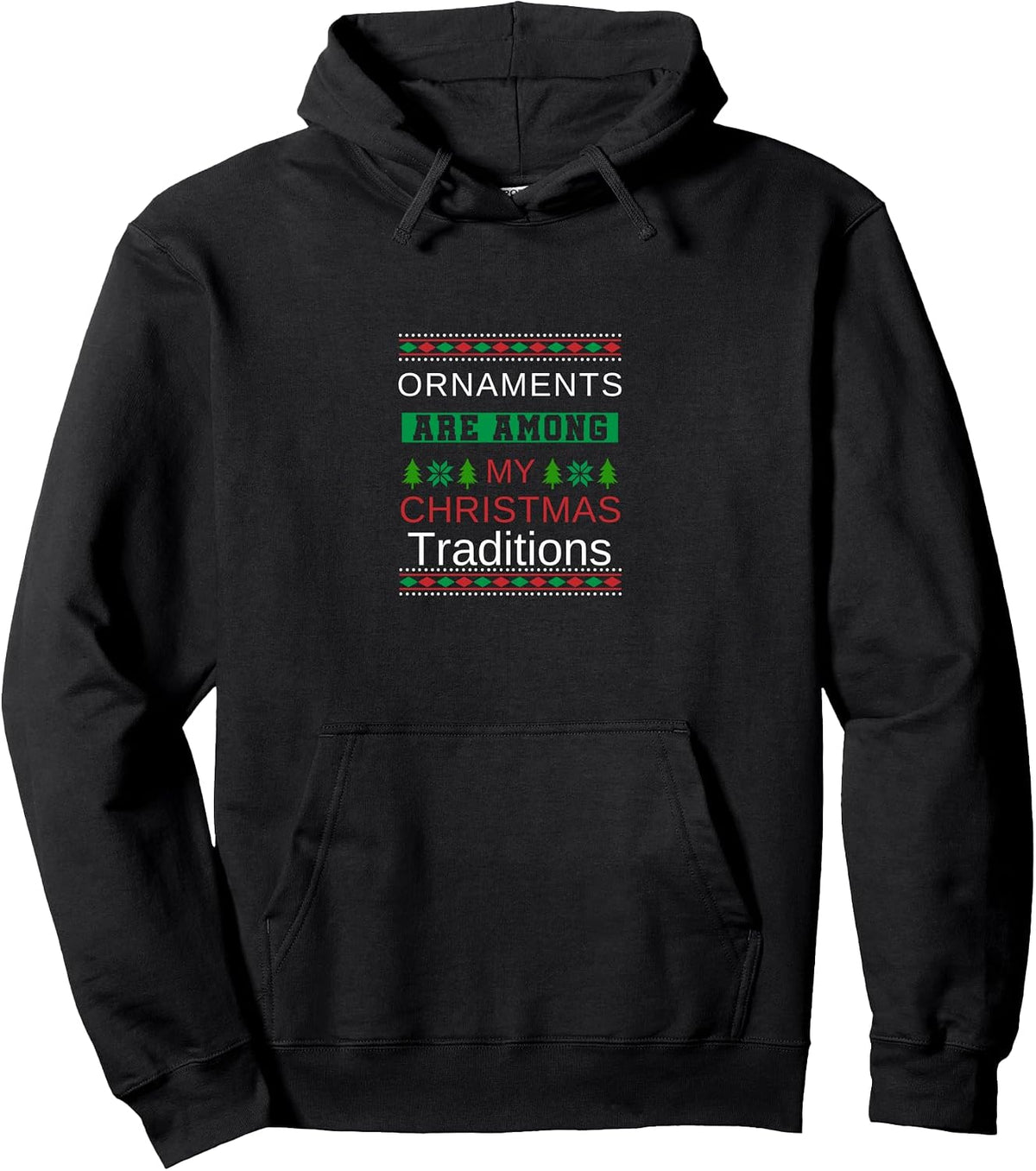 Funny Christmas 2025 Tradition Joke | Xmas Ornament Lovers Pullover Hoodie