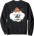 Cozy Cloud Holding Cocoa Winter Design Sweatshirt