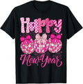 New Year's Eve Hello 2026 Happy New Year 2026 Disco Ball T-Shirt