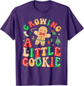 Growing A Little Cookie Christmas Pregnancy Announcement T-Shirt