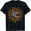 Happy New Year Matching Family Party New Year Firework T-Shirt
