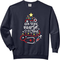 Merry Christmas Theatre NP CNA RN Gen Surg Nurse Crew Comfort Colors Adult Sweatshirt
