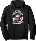I'm Only a Morning Person On December 25 Christmas Humor Pullover Hoodie