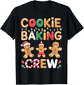 Cookie Baking Crew for Holiday Bakers Christmas Spirit T-Shirt