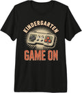 Retro Kindergarten Game ON School Retro Teacher Happy Cutest Premium Tri-Blend T-Shirt