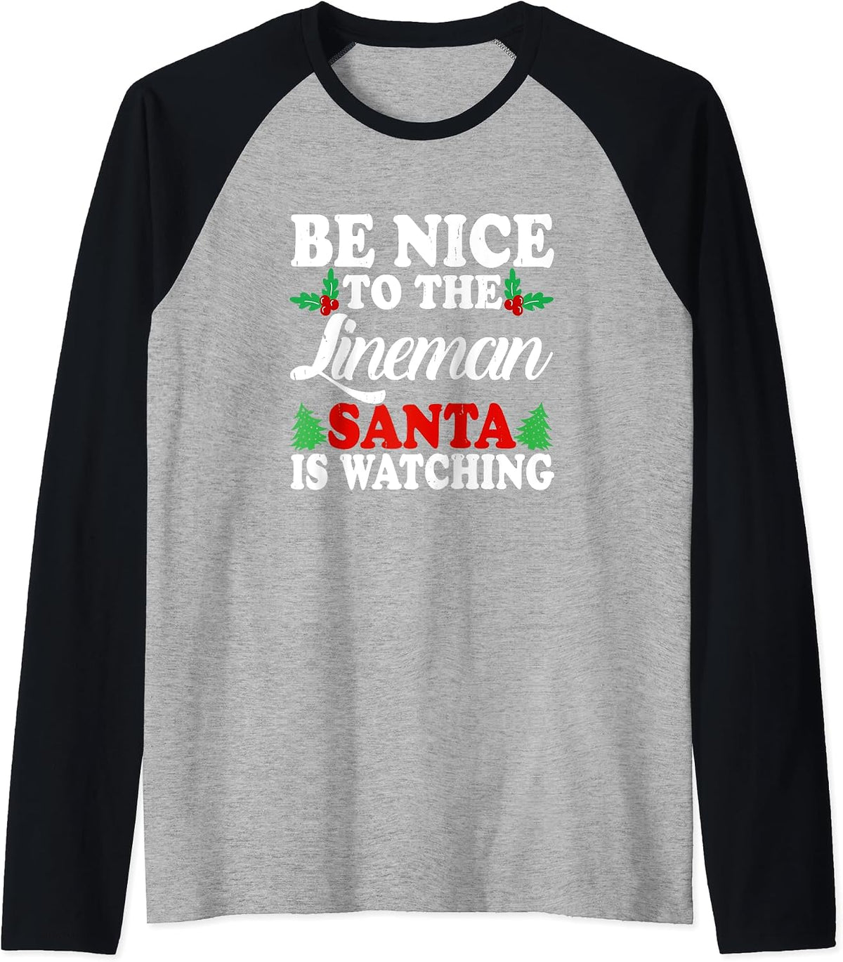 Lineman Santa Costume Christmas Gifts Tee Store