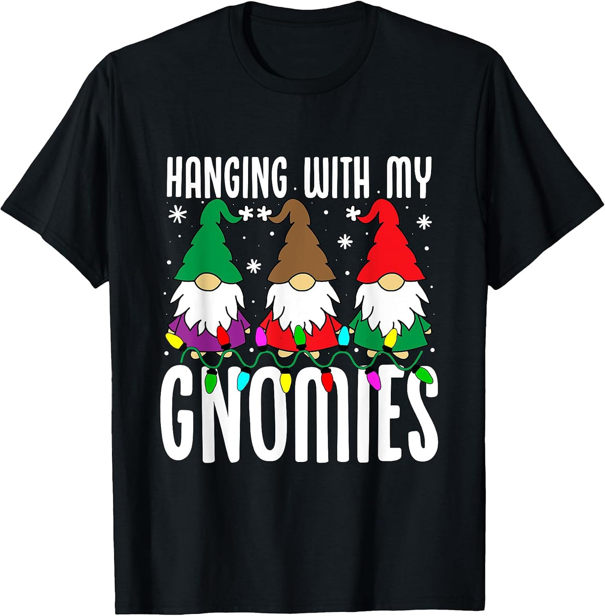 Christmas Gnomes With Lights Pj For Holidays