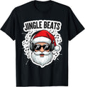 Jingle Beats Music Lover Creator Christmas Musician Santa T-Shirt