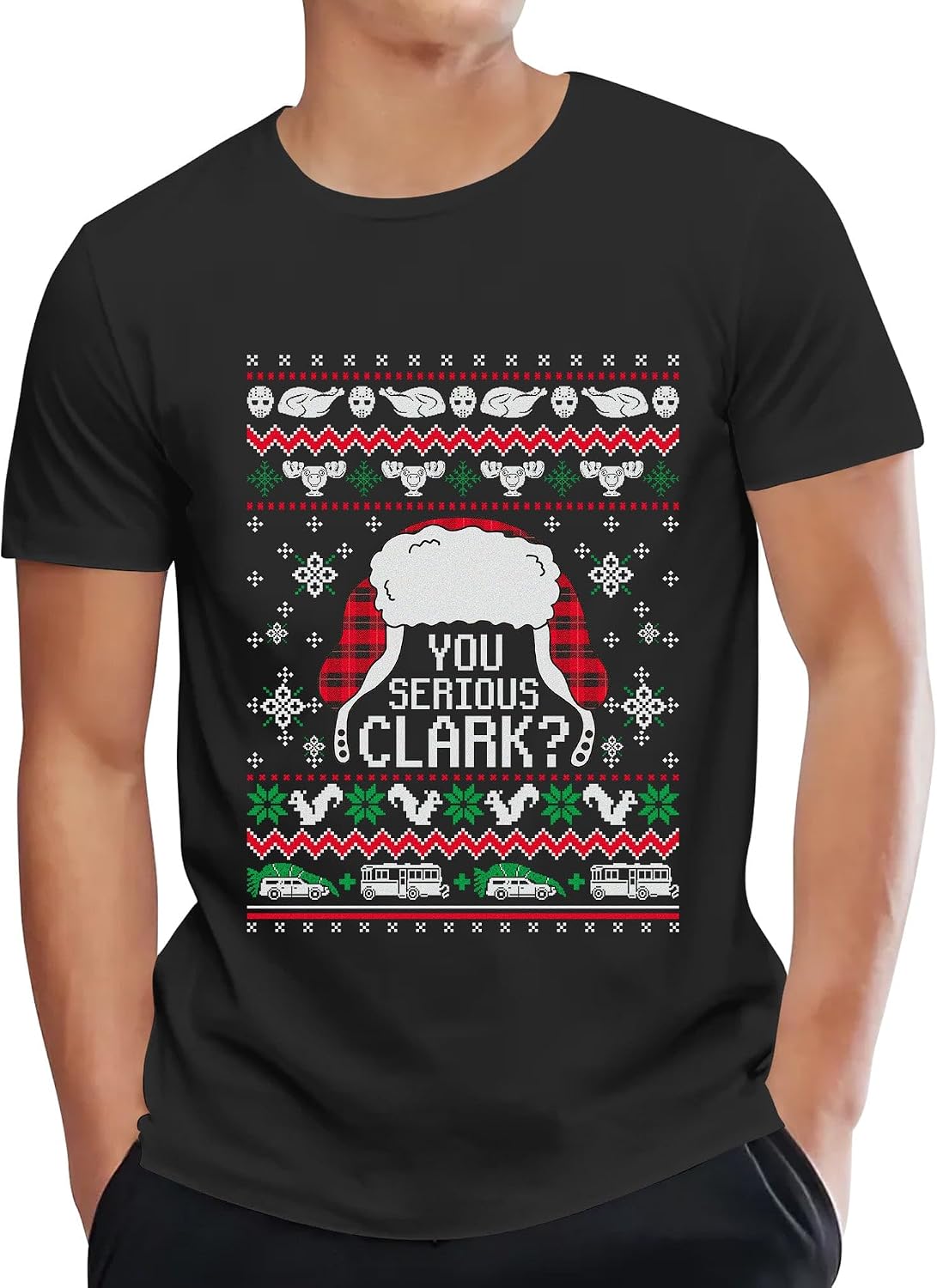 Funny Christmas Shirt for Adults - I Don’t Know Margo T-Shirt - Holiday Party Shirts - Ugly Christmas Shirt