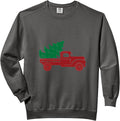 Christmas Truck Comfort Colors Adult Sweatshirt