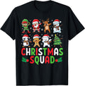Christmas Squad Fun for Santa Fans and Holiday Enthusiasts T-Shirt