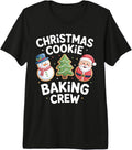 Christmas Cookie Baking Crew for Holiday Bakers and Family Premium Tri-Blend T-Shirt