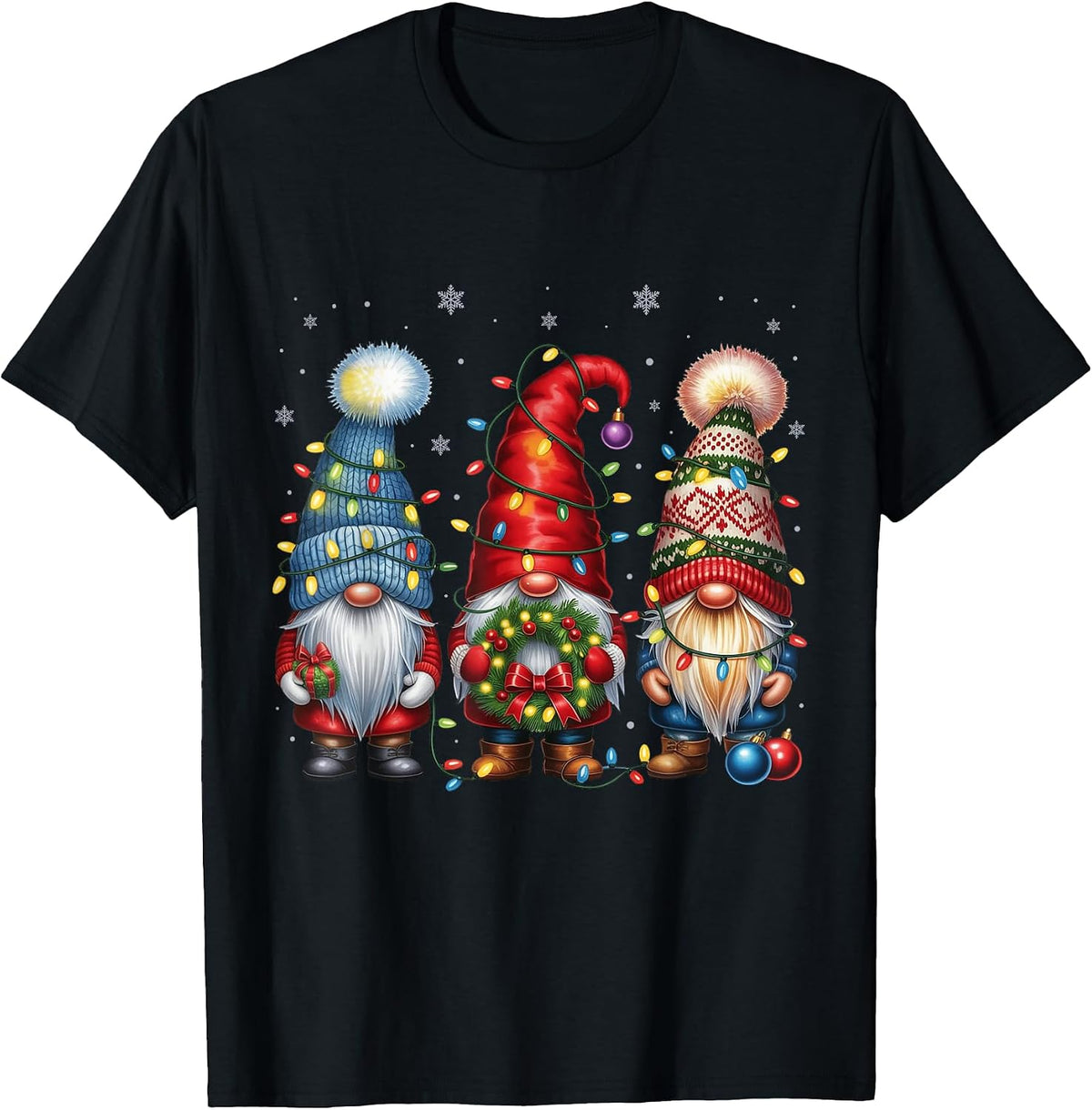 Gnomes Xmas Shirts Merry Christmas Gnome Men Women Kids T-Shirt