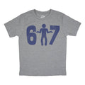 6 7 Stick Figure Youth T Shirt