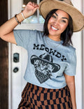 Meowdy Cowboy Kitty Graphic Tee, Graphic Shirt, Western Tee