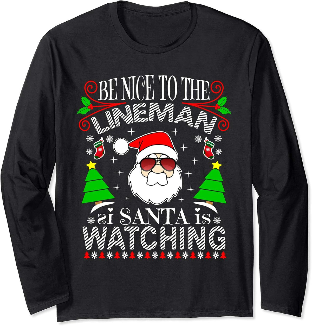 Funny Santa Gifts Ugly Christmas Tops